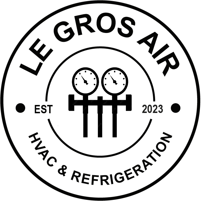 industrial black and white logo