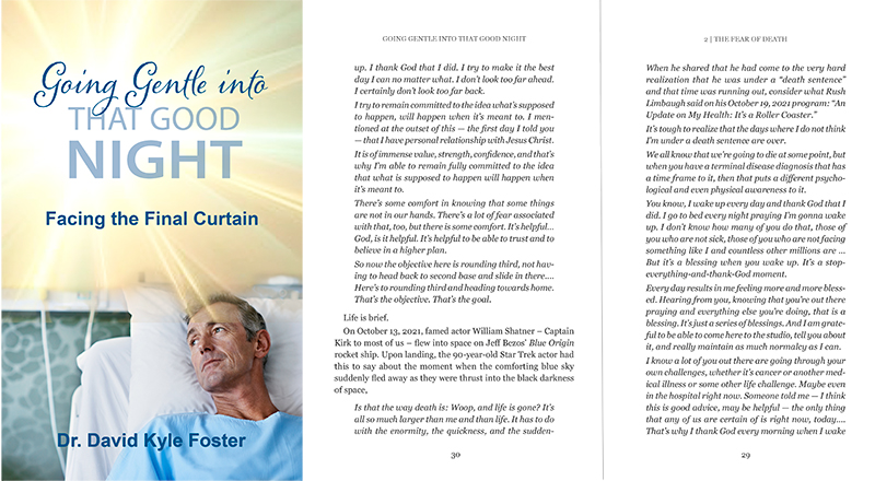 Cover and book design for author facing death and wanting to write about it