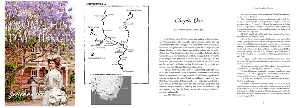 Book and cover design for 2nd book in a historical fiction trilogy by self-publishing author
