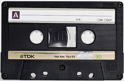 audio cassette tape for conversion to digital mp3