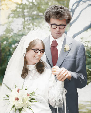 Bridal couple 'better than original' after restoration