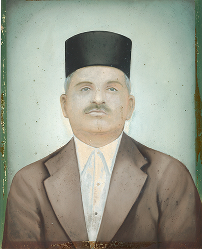 Old ancestor's portrait (1860s) needing recolouring and restoring