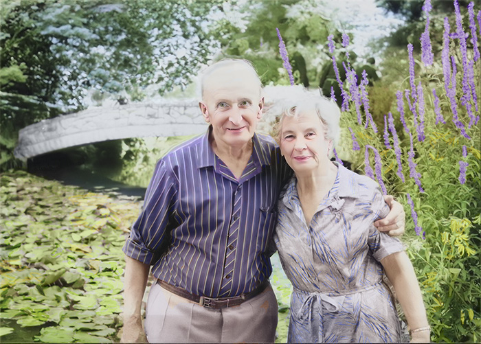 Mother and dad now look the way they used to